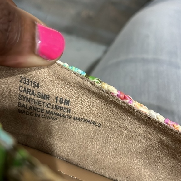 Joie Shoes Cara Multi Color Slip On Memory Foam Shoes size 10 - Picture 4 of 10